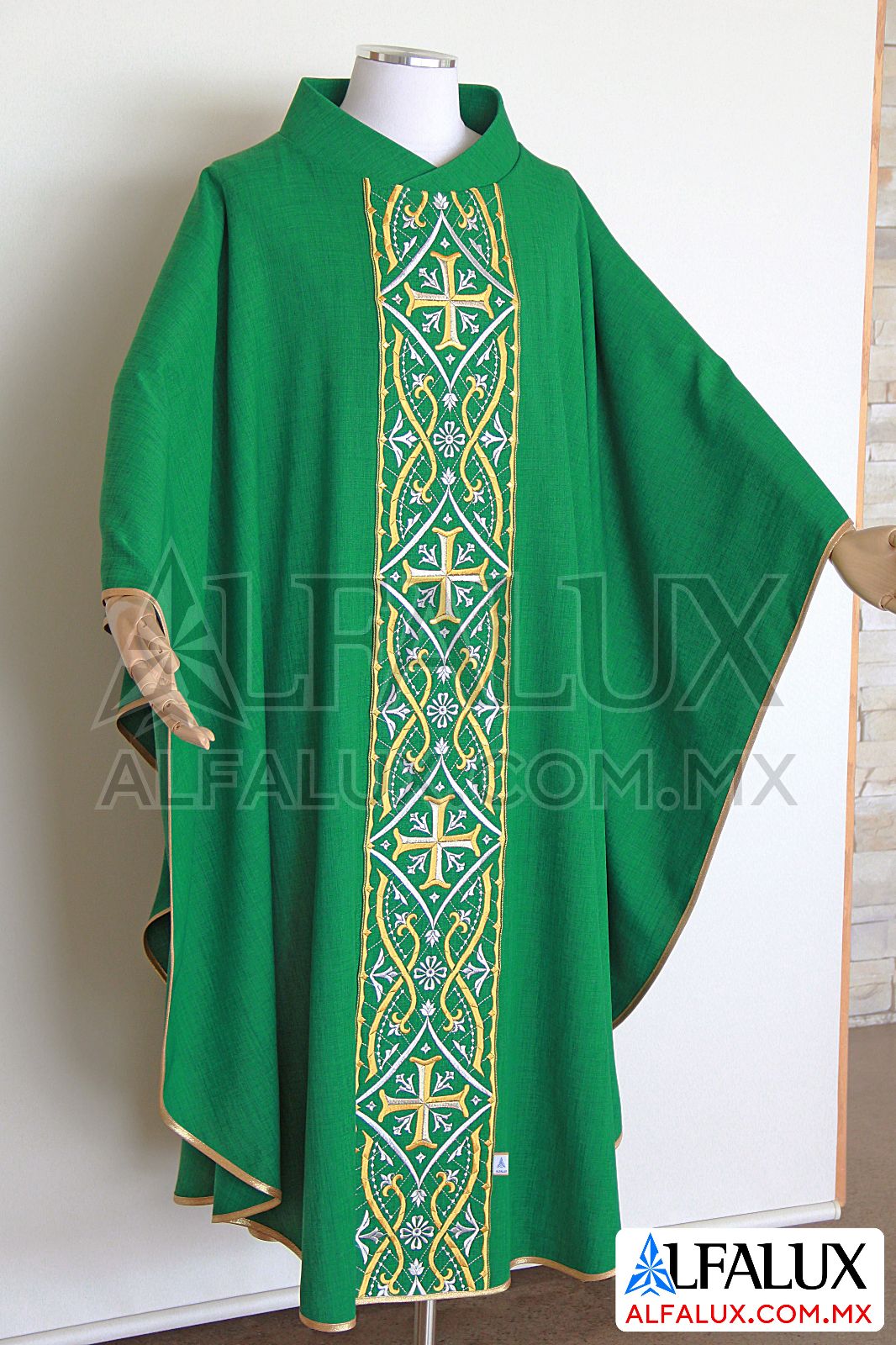 05 FRANCES RECTO Casulla Alfalux  Central Verde 200 (4)